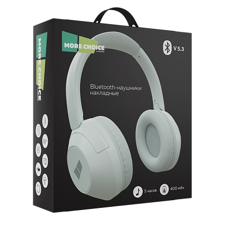 Bluetooth-наушники накладные Bluetooth 5.3 400mAh More choice HW11