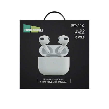 Bluetooth-наушники беспроводные вкладыши More choice BW04 TWS