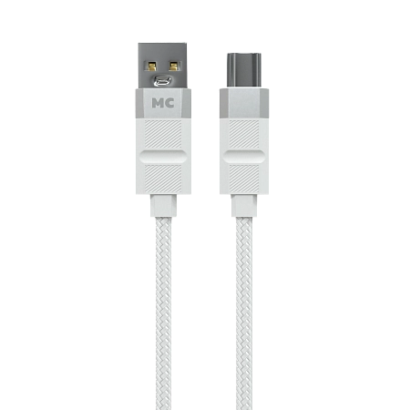 Дата-кабель USB 3.0A для Type-C More choice K87a нейлон 1м