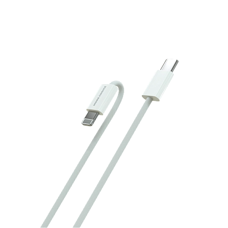 Дата-кабель USB 3.0A PD 20W для Lighting 8-pin Type-C More choice K73i нейлон 1м