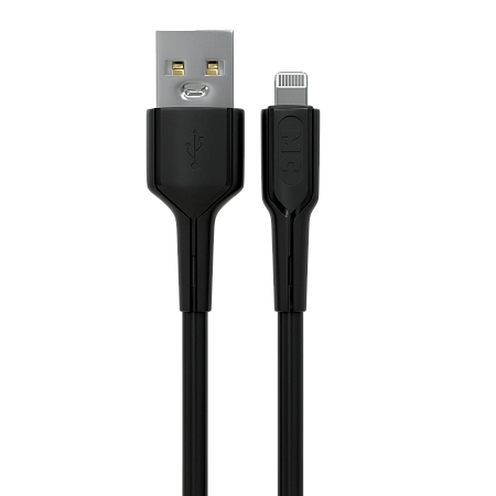 Дата-кабель USB 2.4A для Lightning 8-pin More choice K63i ПВХ 2м