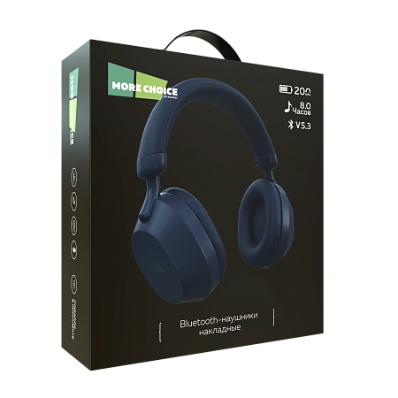 Bluetooth-наушники накладные Bluetooth 5.3 200mAh More choice HW55