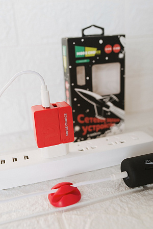 СЗУ 2USB 2.4A для Lightning 8-pin More choice NC46i