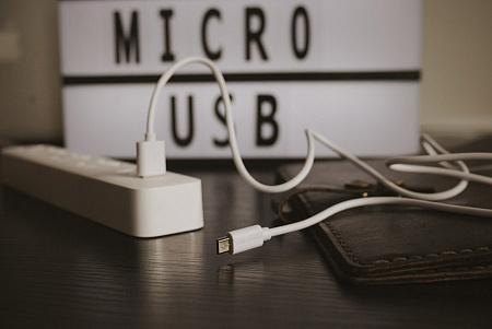 Дата-кабель USB 2.1A для micro USB More choice K13m TPE 1м