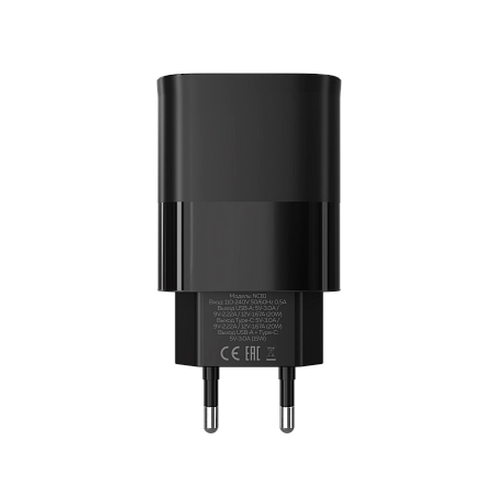 СЗУ 1USB+1Type-C 3.0A PD 20W+ QC3.0 быстрая зарядка More Choice NC81