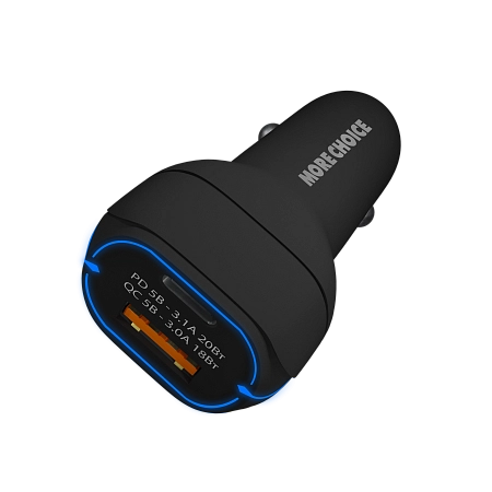 АЗУ  Smart 2USB 3.0A PD 20W+QC3.0 быстрая зарядка More choice AC32QC