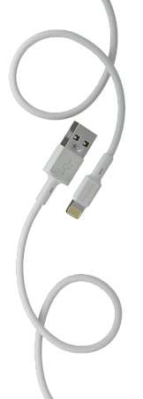 СЗУ 2USB 2.4A для Lightning 8-pin More choice NC11i 