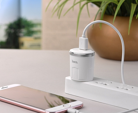Дата-кабель USB 2.1A для Lightning 8-pin More choice K13i TPE 1м