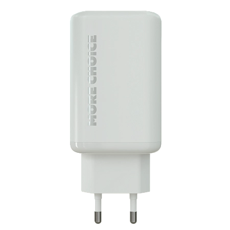 СЗУ 1USB+2Type-C 3.0A PD 65W быстрая зарядка More Choice NC79